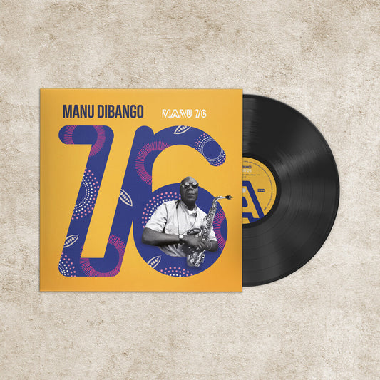 the album cover for Manu Dibango - Manu 76 (Rsd) [Record Store Day] 