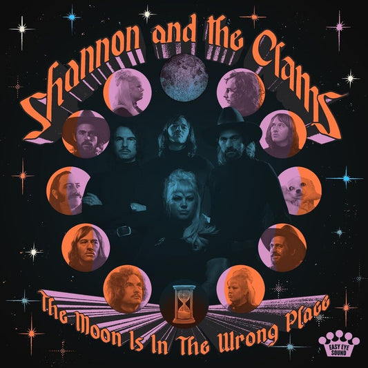 the album cover for Shannon & The Clams - The Moon Is In The Wrong Place 