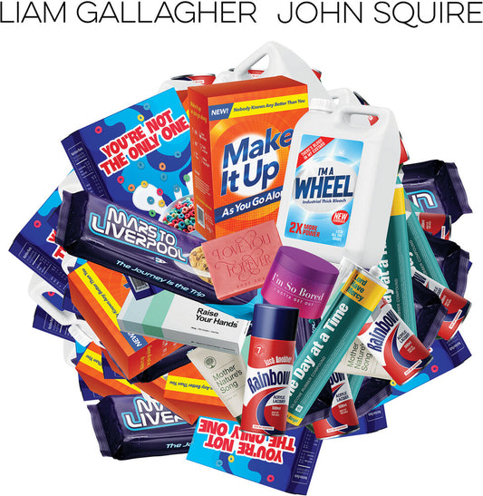 the album cover for Liam Gallagher & John Squire - Liam Gallagher & John Squire [CD]