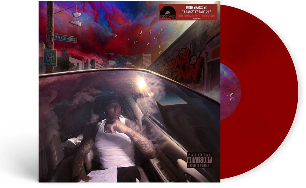 the album cover for Moneybagg Yo - A Gangsta's Pain [Record Store Day] 