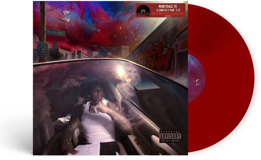 the album cover for Moneybagg Yo - A Gangsta's Pain [Record Store Day] 