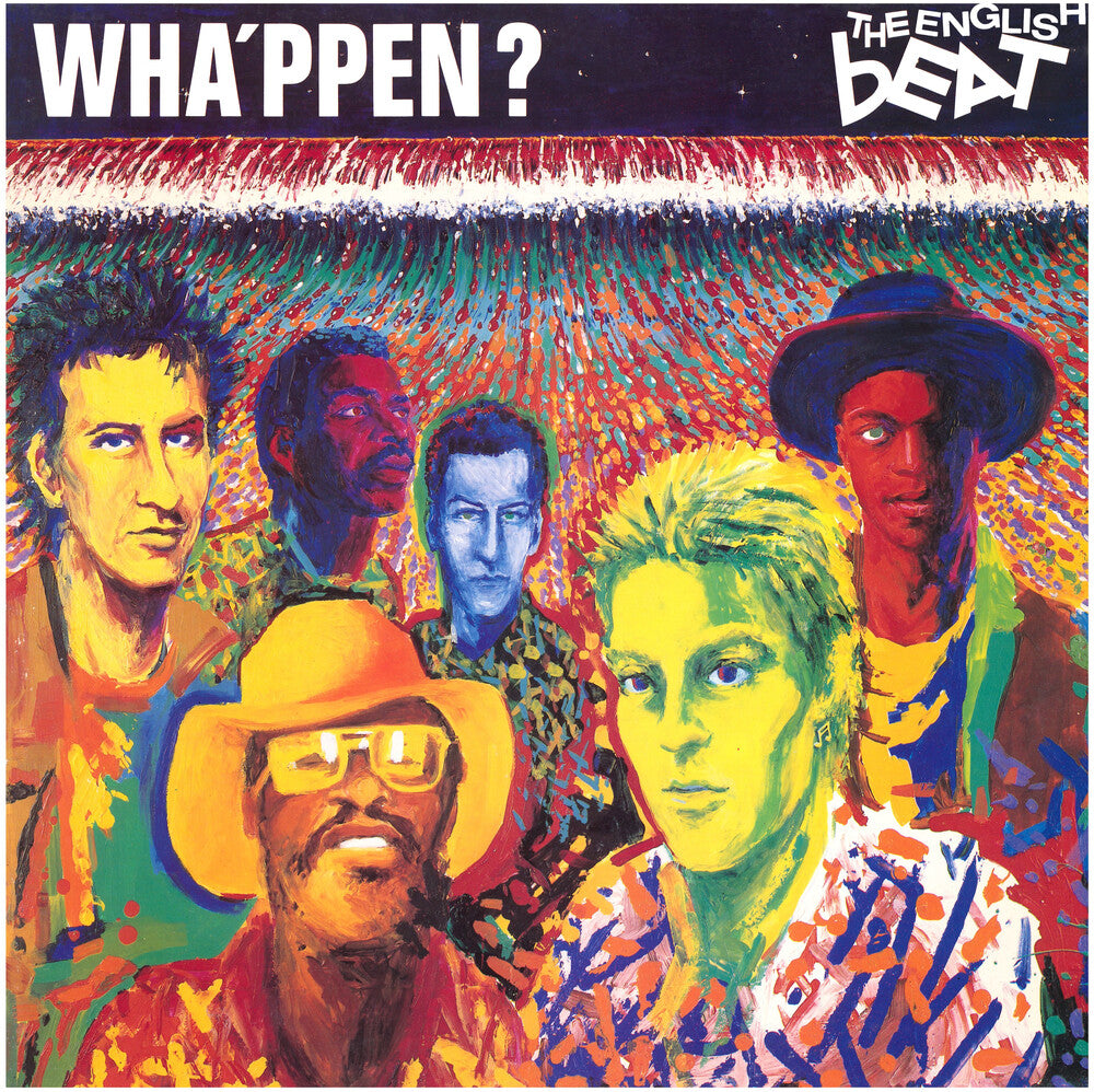 the album cover for The English Beat - Wha'ppen? [Clear Vinyl] (Grn) (Ofgv) [Record Store Day] (Ylw) (Exp) 