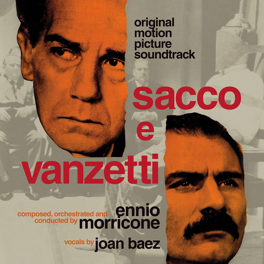 the album cover for Ennio Morricone  (Cvnl) (Iex) (Rmst) - Sacco E Vanzetti [Indie Exclusive] O.S.T. [Clear Vinyl] [Indie Exclusive] [Remastered]