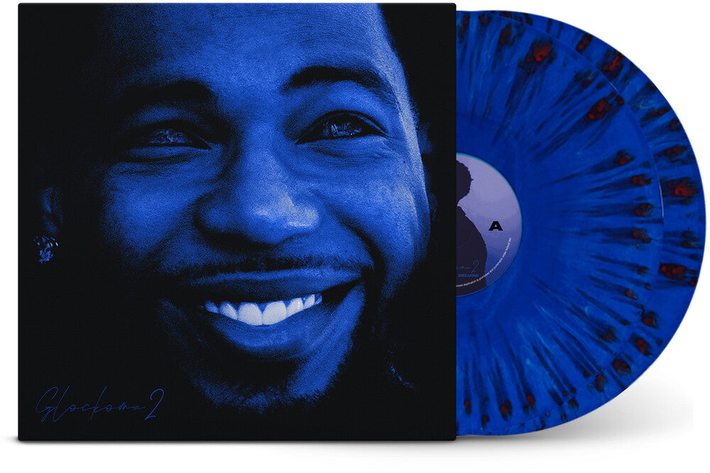the album cover for Key Glock - Glockoma 2 (Deluxe) [Colored Vinyl] [Deluxe] (Gate)