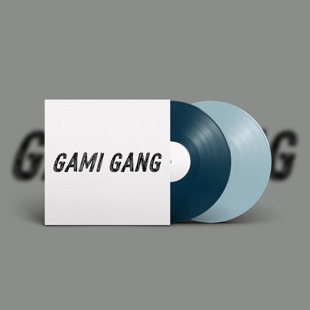 the album cover for Origami Angel - Gami Gang (Blue) [Colored Vinyl]