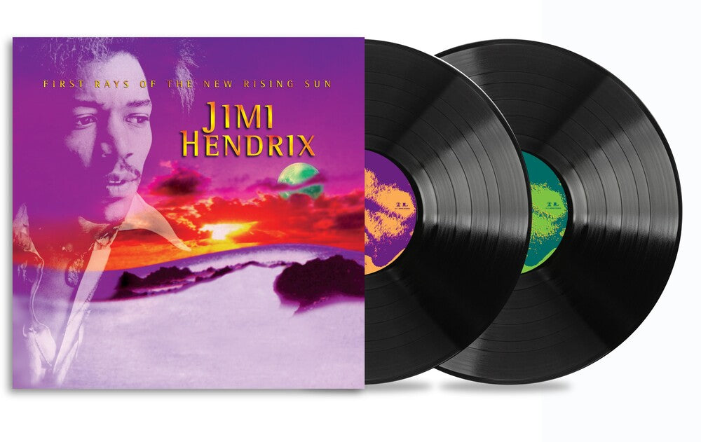 the album cover for Jimi Hendrix - First Rays Of The New Rising Sun [2 LP]