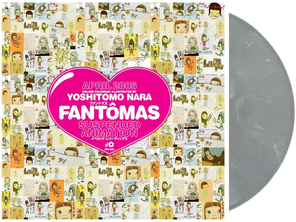 the album cover for Fantomas - Suspended Animation [Ipecac 25th Anniversary Indie Exclusive Silver Streak LP]