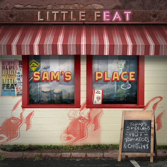 the album cover for Little Feat - Sam's Place
