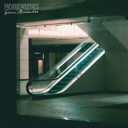 the album cover for Previous Industries - Service Merchandise (Blk)