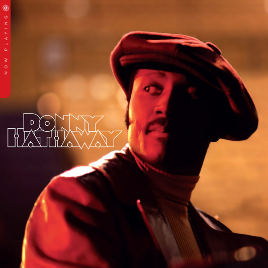 the album cover for Donny Hathaway - Now Playing