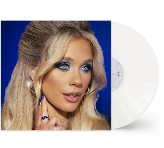 the album cover for Megan Moroney - Am I Okay [Colored Vinyl] (Wht)