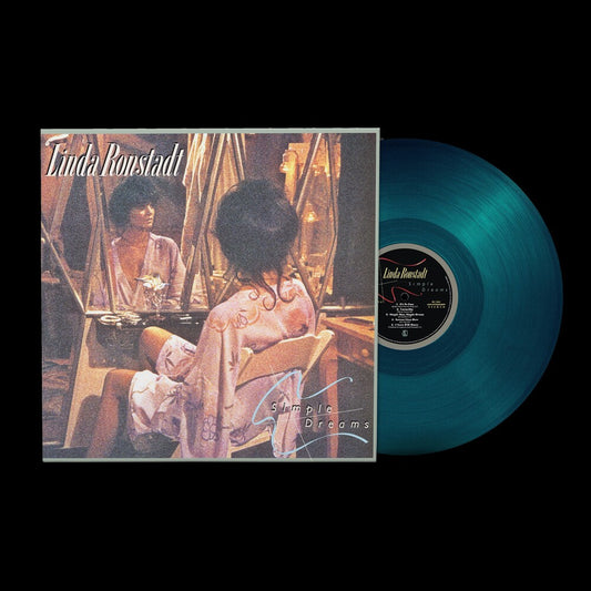 the album cover for Linda Ronstadt - Simple Dreams (Blue) [Colored Vinyl] (Bme)