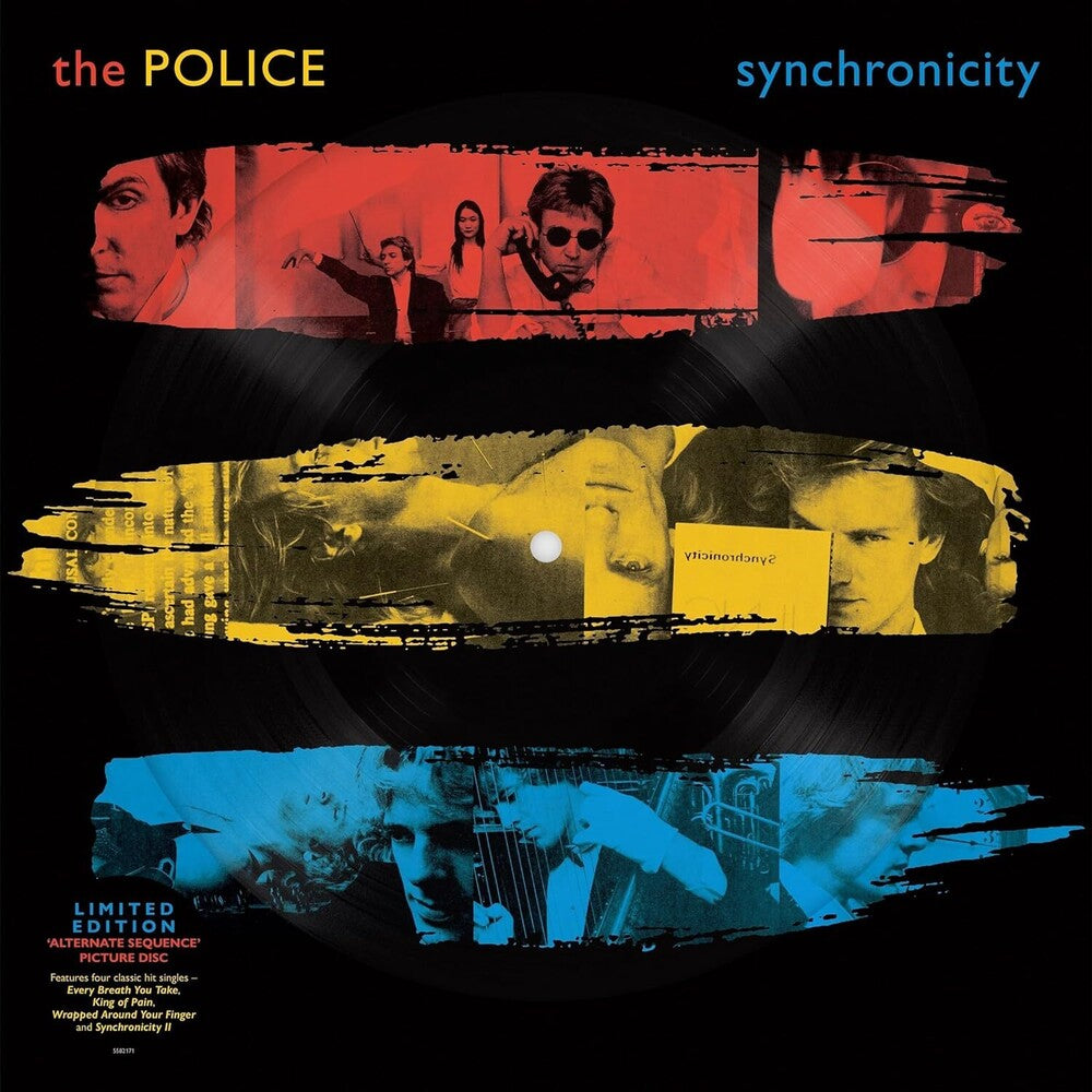 the album cover for The Police - Synchronicity - [Picture Disc LP]