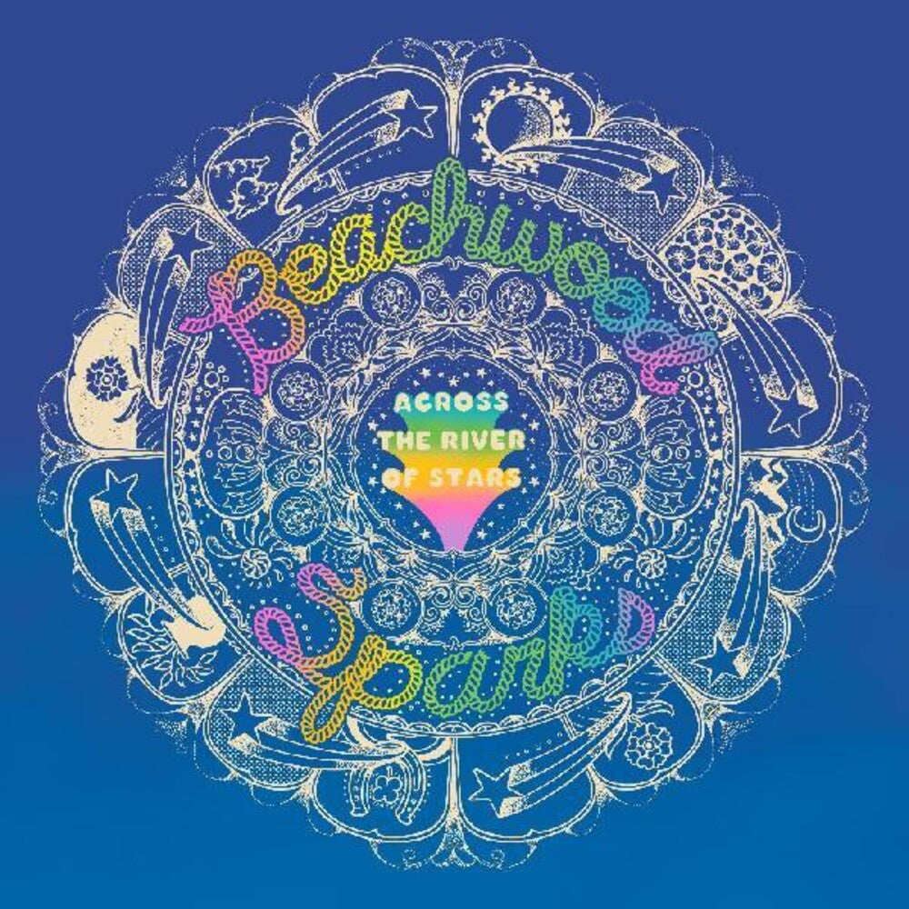 the album cover for Beachwood Sparks - Across The River Of Stars (Blue) [Colored Vinyl]