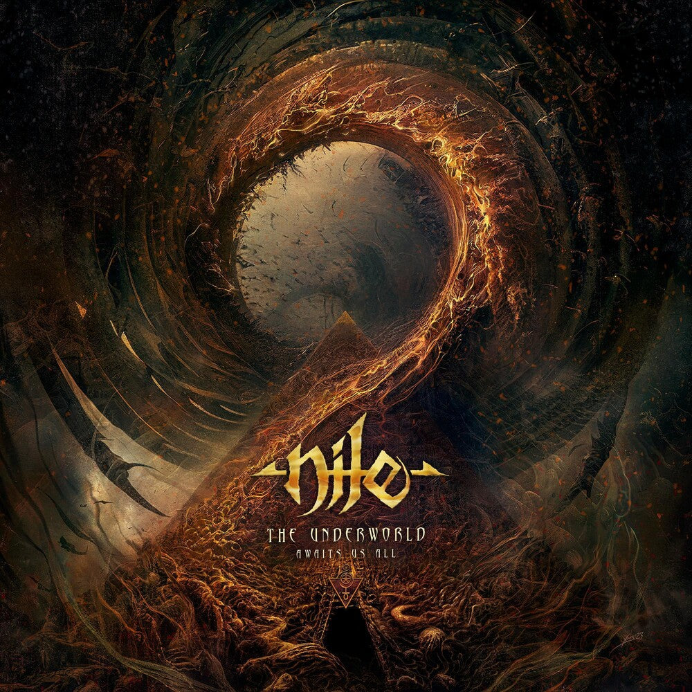 the album cover for Nile - The Underworld Awaits Us All [CD]