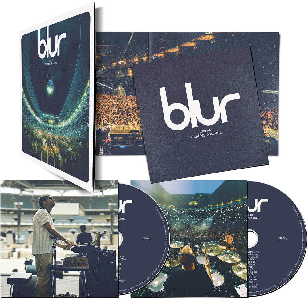 the album cover for Blur - Live at Wembley Stadium [2 CD]