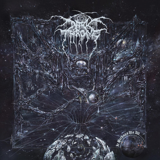the album cover for Darkthrone - It Beckons Us All [Indie Exclusive Purple LP]