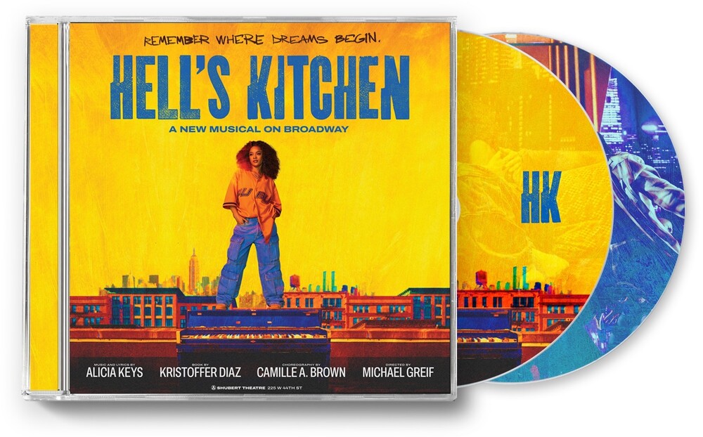 the album cover for Alicia Keys  / Bean,Shoshana / Moon,Maleah Joi - Hell's Kitchen - Original Broadway Cast Recording [2CD]