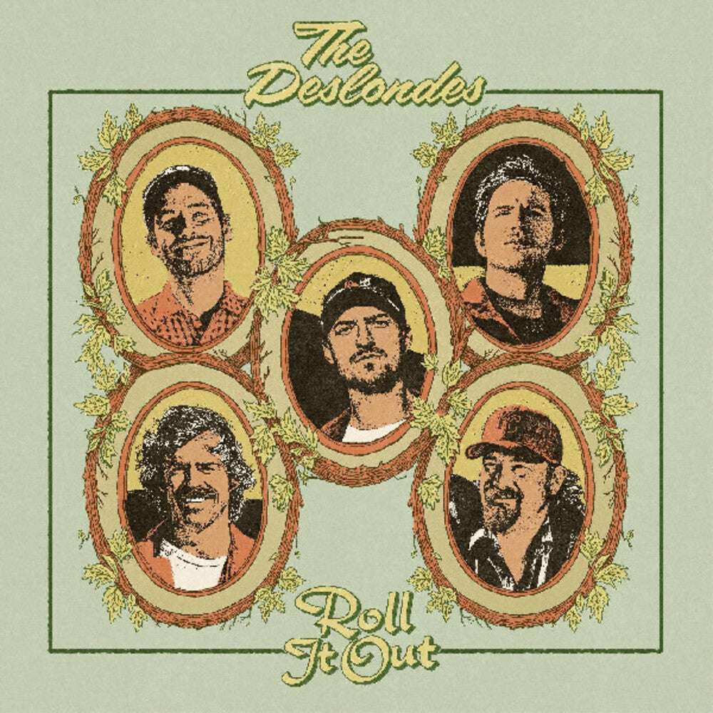 the album cover for Deslondes - Roll It Out [Colored Vinyl] (Org) (Stic) [Indie Exclusive]