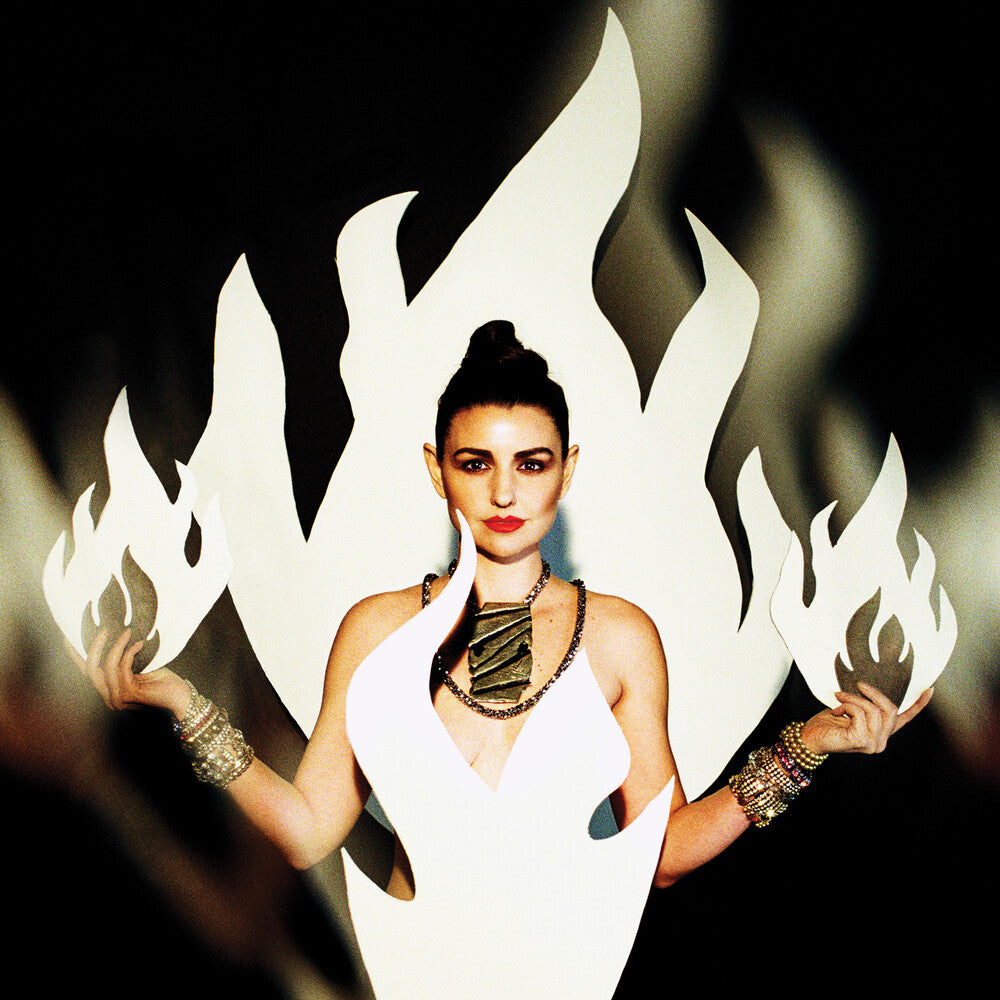 the album cover for Geneva Jacuzzi - Triple Fire (Blk) [Colored Vinyl] (Wht)