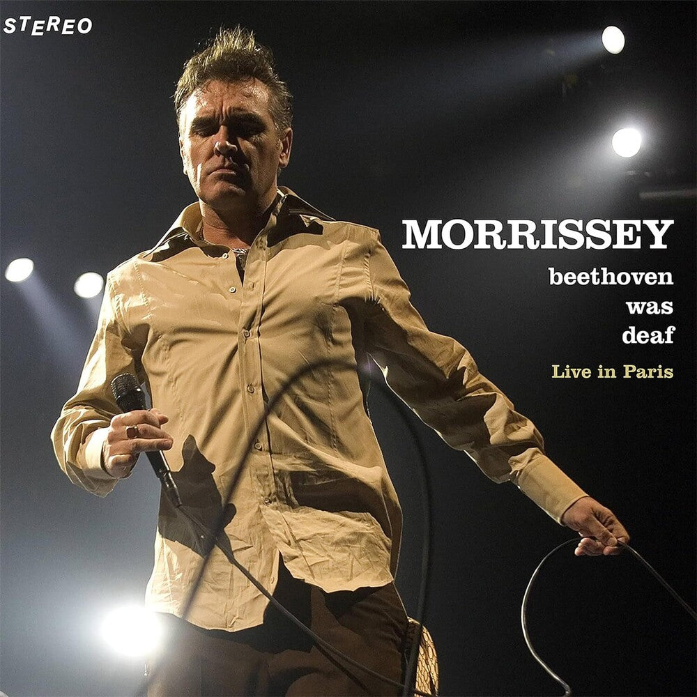 the album cover for Morrissey - Beethoven Was Deaf (Live) [2024 Remaster] [Remastered]