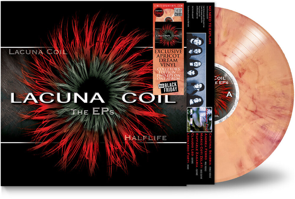 the album cover for Lacuna Coil - Eps: Lacuna Coil & Halflife (Rsd) [Limited Edition] [Record Store Day] [RSD Black Friday 2024]