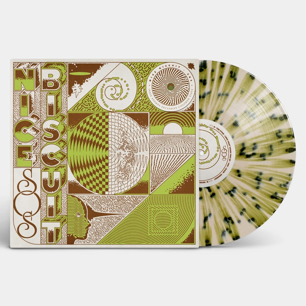the album cover for Nice Biscuit - SOS [LP Indie exclusive Splatter]