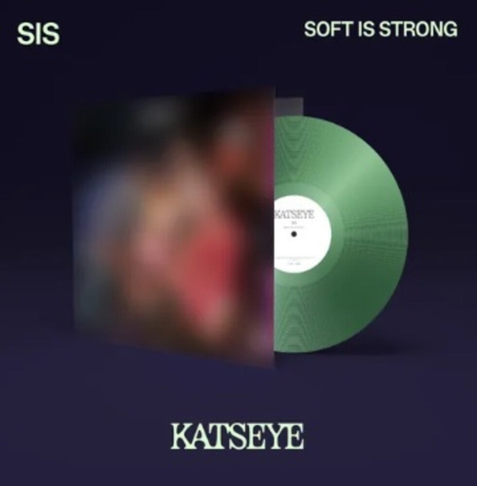 the album cover for KATSEYE - SIS (Soft Is Strong) [Opaque Vintage Bottle Vinyl]