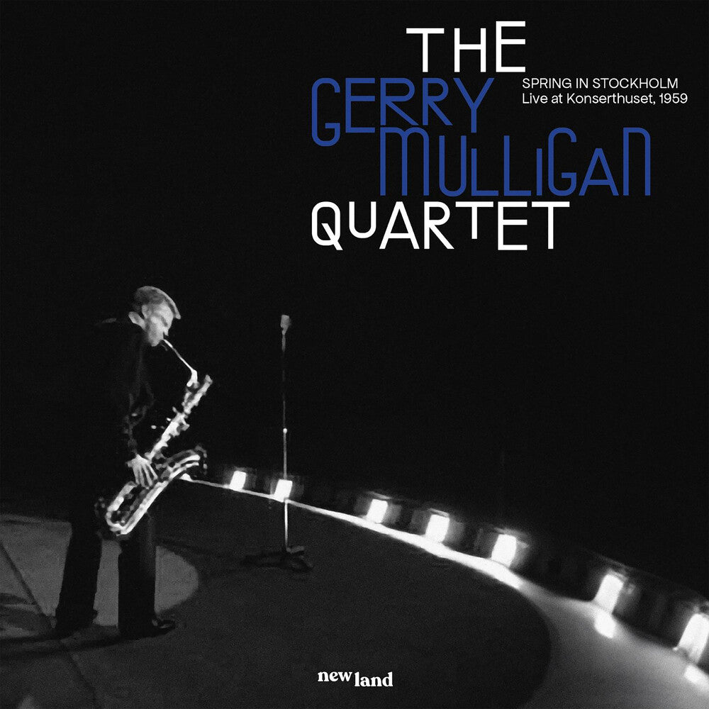 the album cover for Gerry Mulligan - Spring In Stockholm Live In Sweden 1959