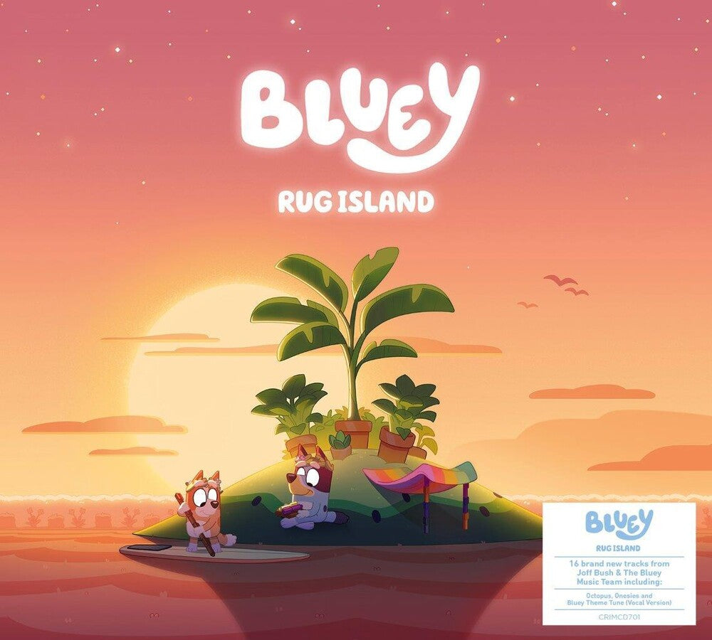 the album cover for Bluey - Rug Island [CD]