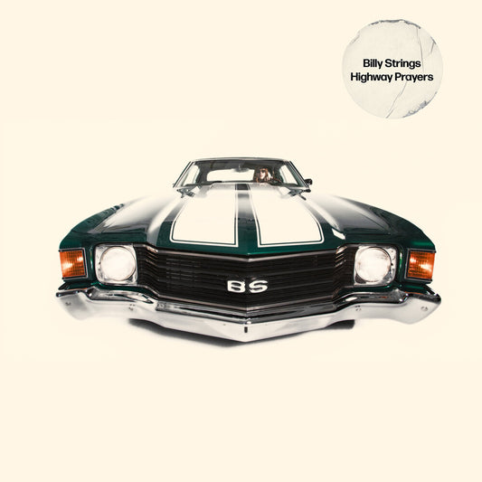 the album cover for Billy Strings - Highway Prayers [Indie Exclusive Clear Vinyl with Green]