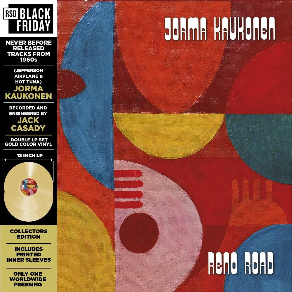 the album cover for Jorma Kaukonen  / Casady,Jack - Reno Road: Unleased Tracks From The '60's (Rsd) [RSD Black Friday 2024]