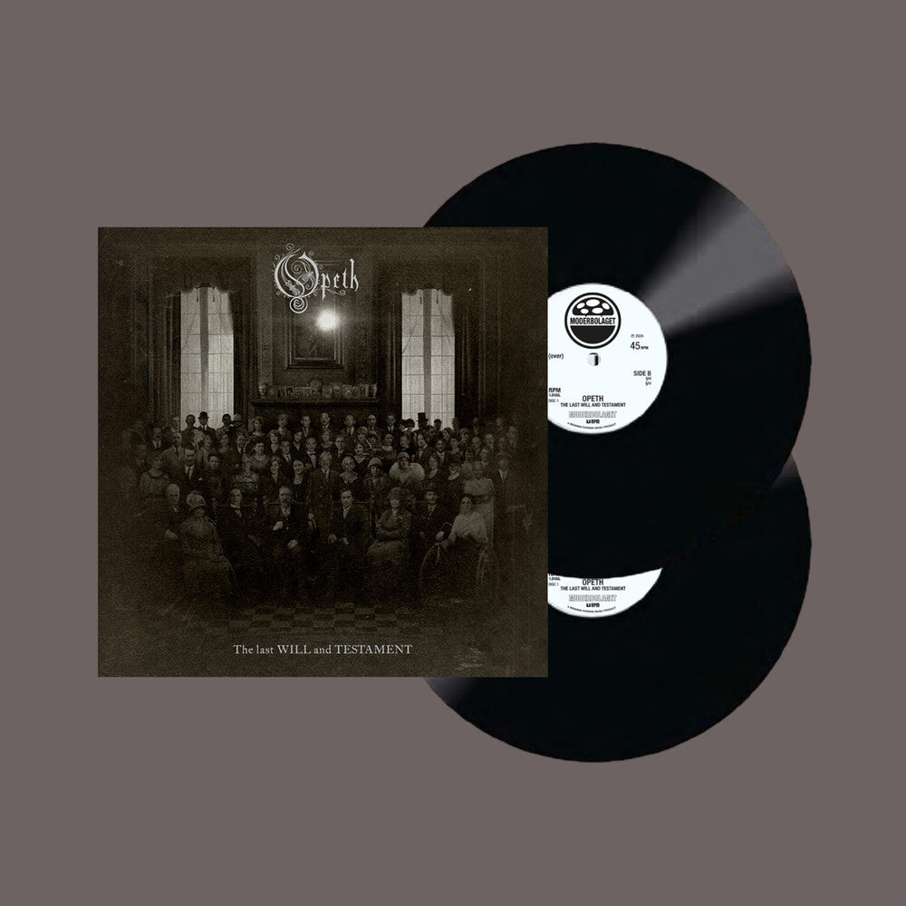 the album cover for Opeth - The Last Will and Testament [LP]