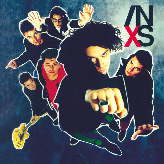 the album cover for INXS - X (Bme)