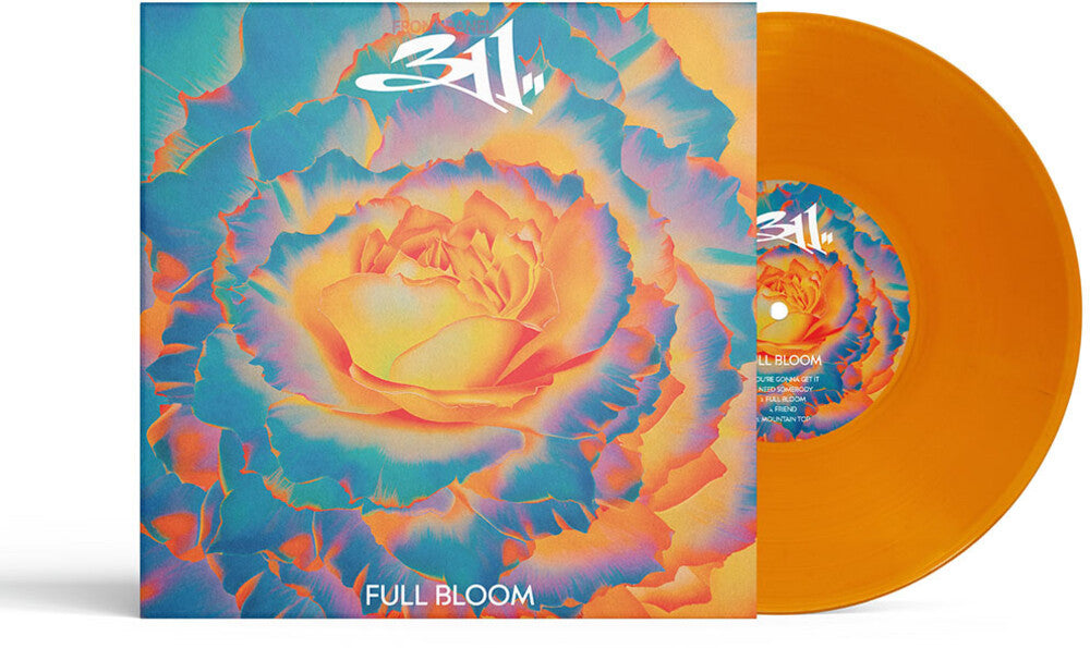 the album cover for 311 - Full Bloom [Orange LP]