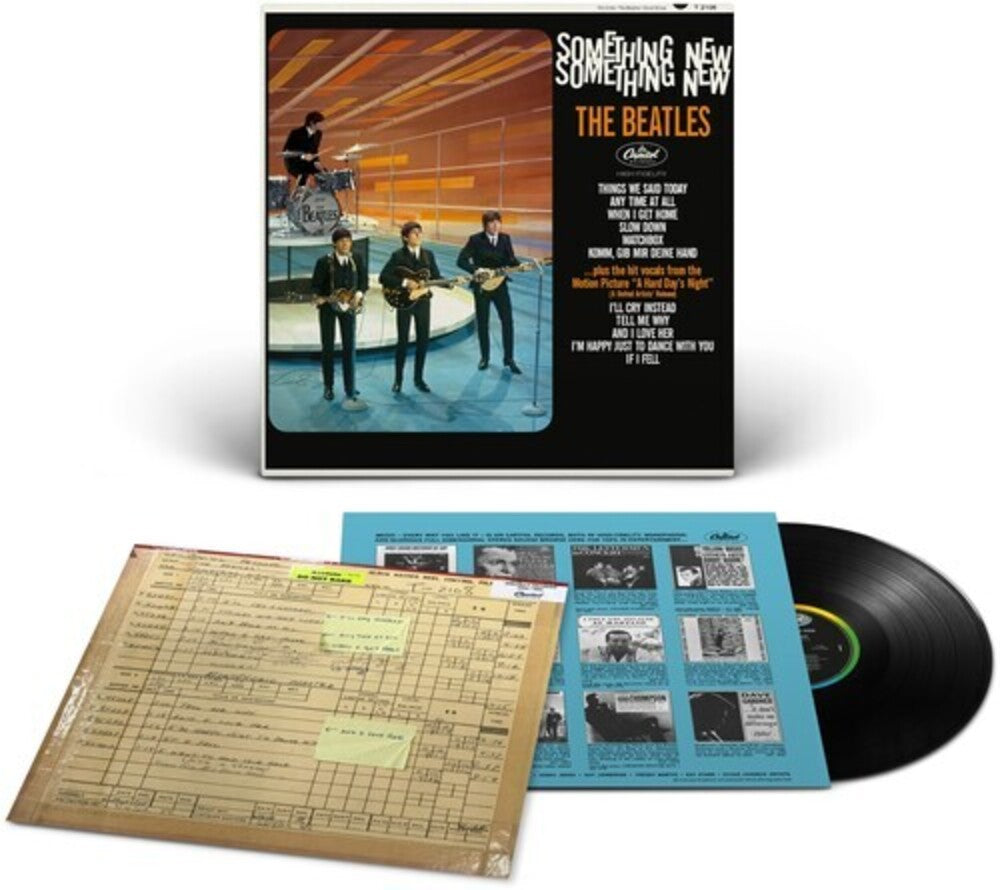 the album cover for The Beatles - Something New -  [LP]