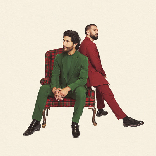 the album cover for Dan & Shay - It's Officially Christmas: The Double Album