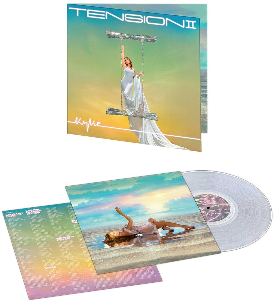 the album cover for Kylie Minogue - Tension II [Crystal Clear LP]