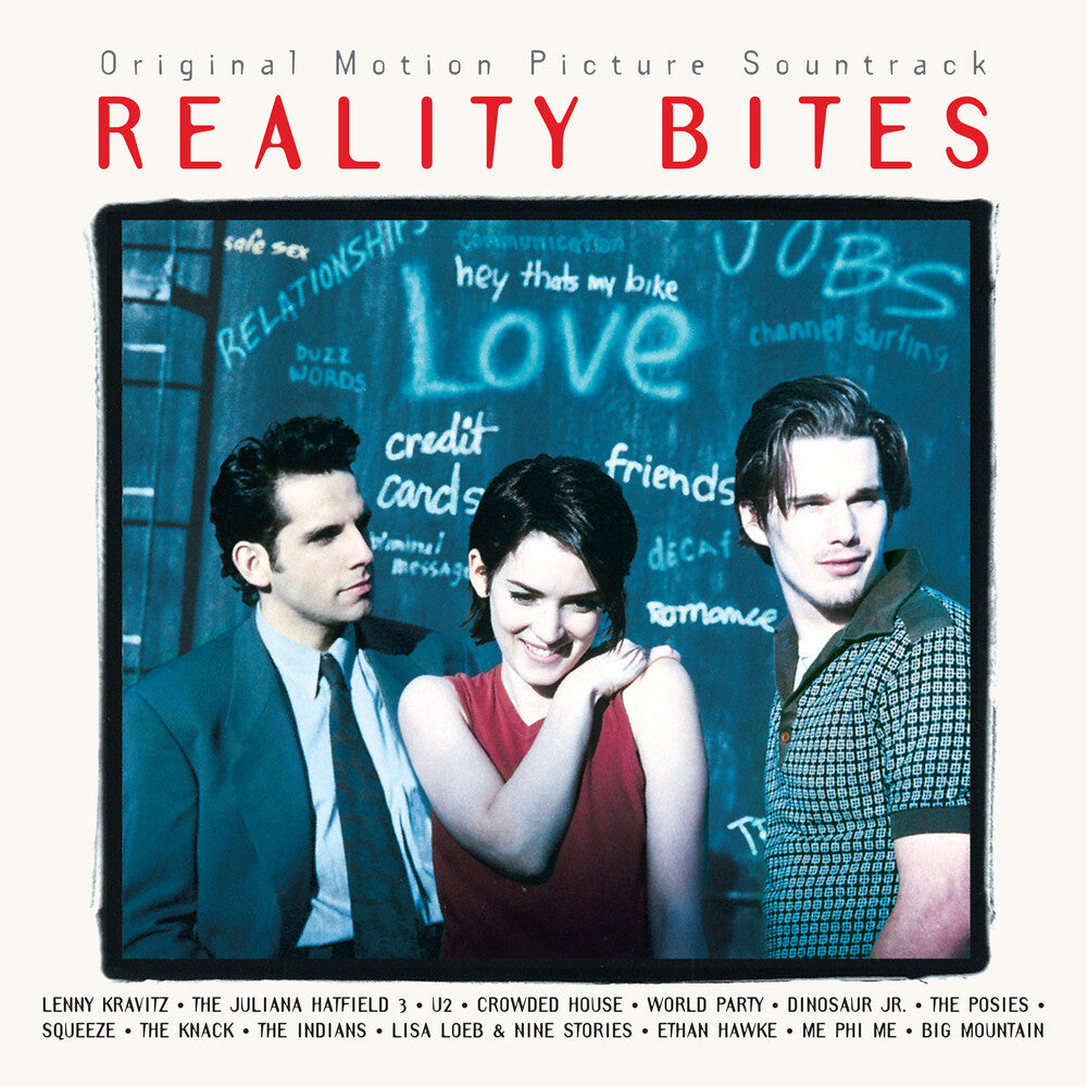 the album cover for Reality Bites / O.S.T. - Reality Bites (Original Soundtrack)