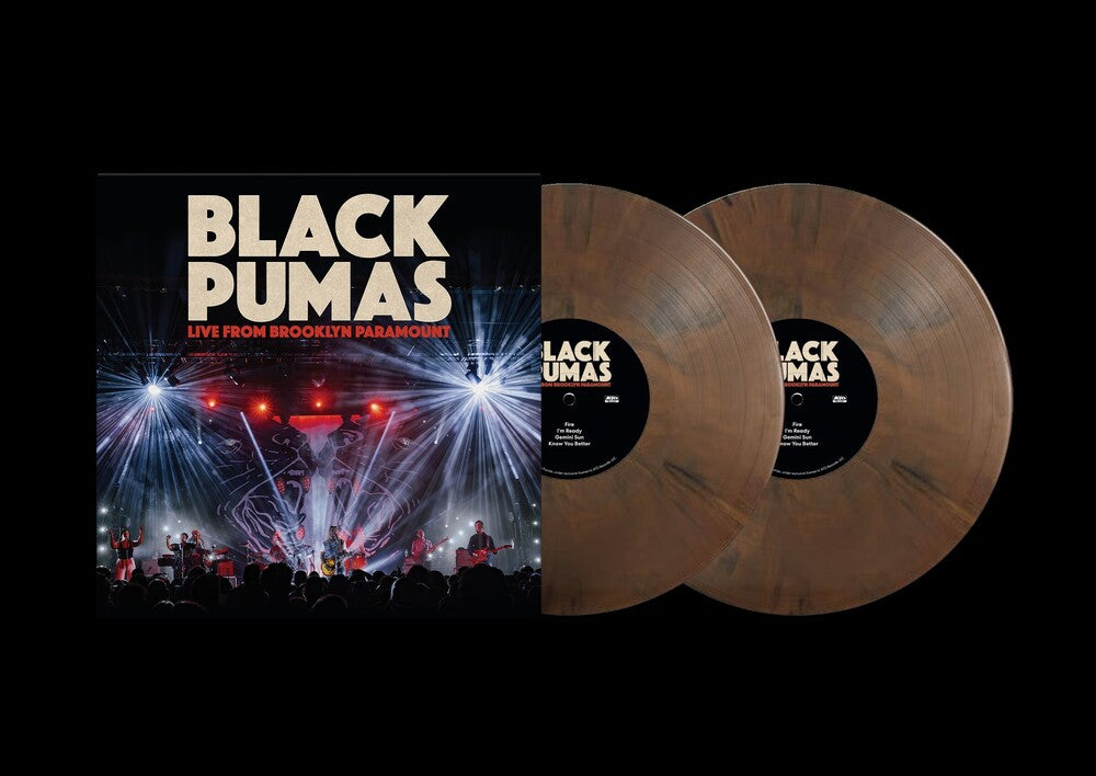 the album cover for Black Pumas - Live From Brooklyn Paramount [Brooklyn Brownstone 2LP]