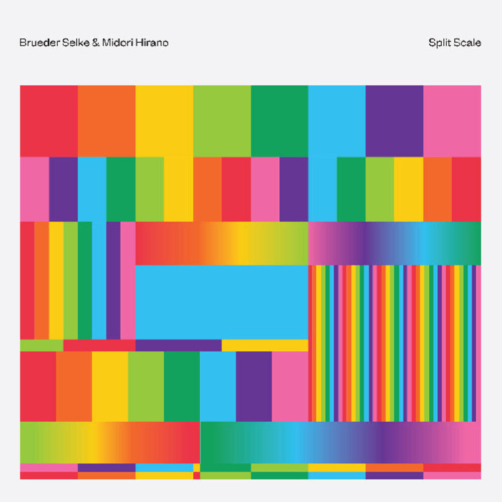 the album cover for Brueder Selke  / Hirano,Midori - Split Scale [Indie Exclusive Clear Vinyl]