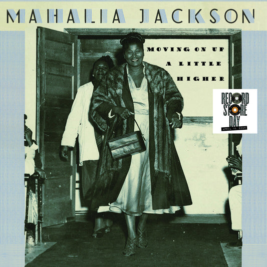 the album cover for Mahalia Jackson - Movin' On Up A Little Higher (Rsd) [Record Store Day]