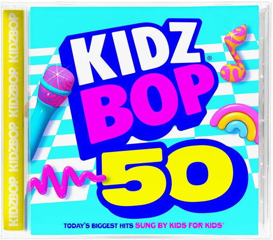 the album cover for KIDZ BOP Kids - KIDZ BOP 50 [CD]