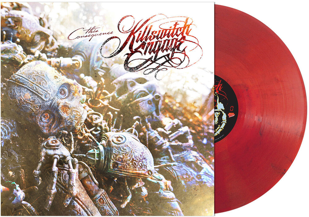 the album cover for Killswitch Engage - This Consequence [LP Indie exclusive blood sunset]