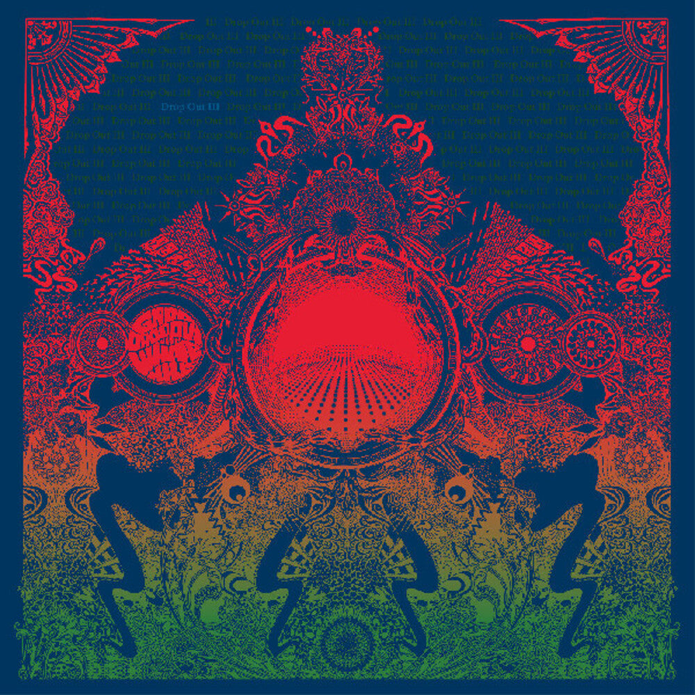 the album cover for Gnod & White Hills - Drop Out Iii [Colored Vinyl] (Org) [Indie Exclusive] [Download Included]
