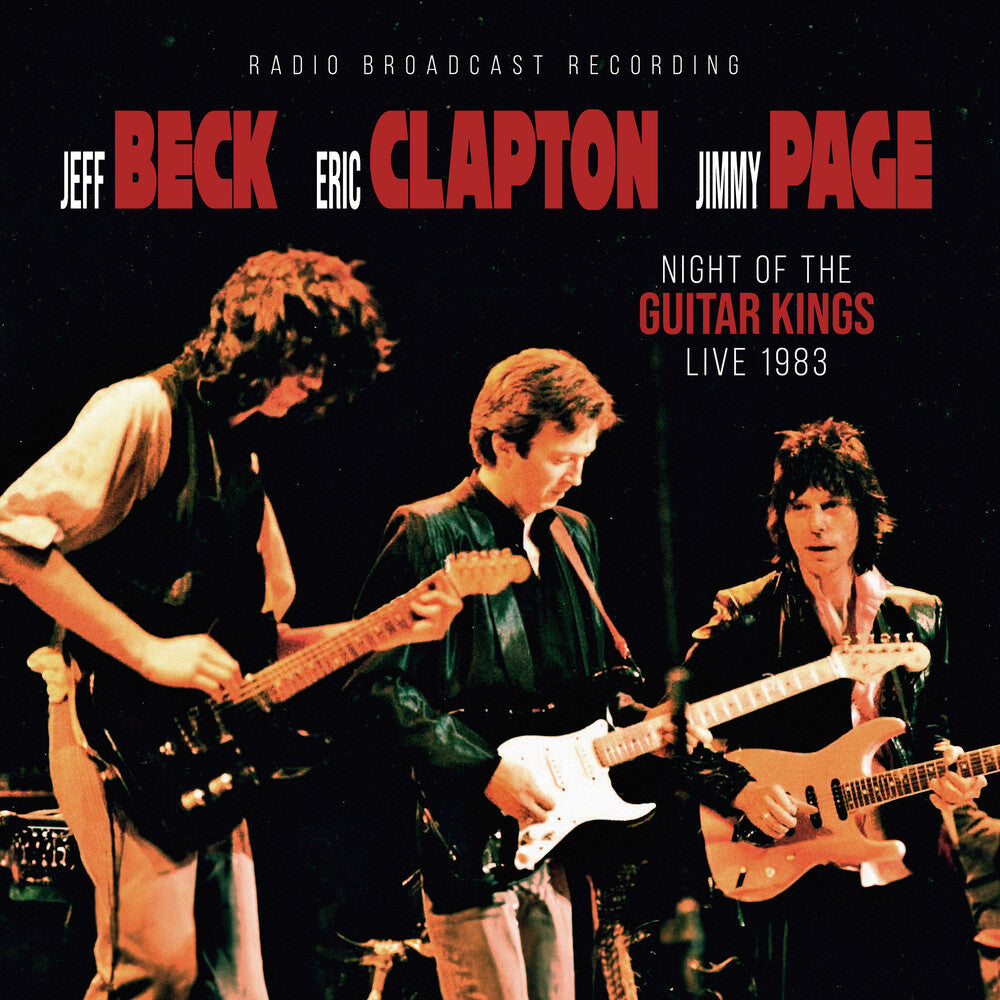 the album cover for Various Artists - Night Of The Guitar Kings 1983