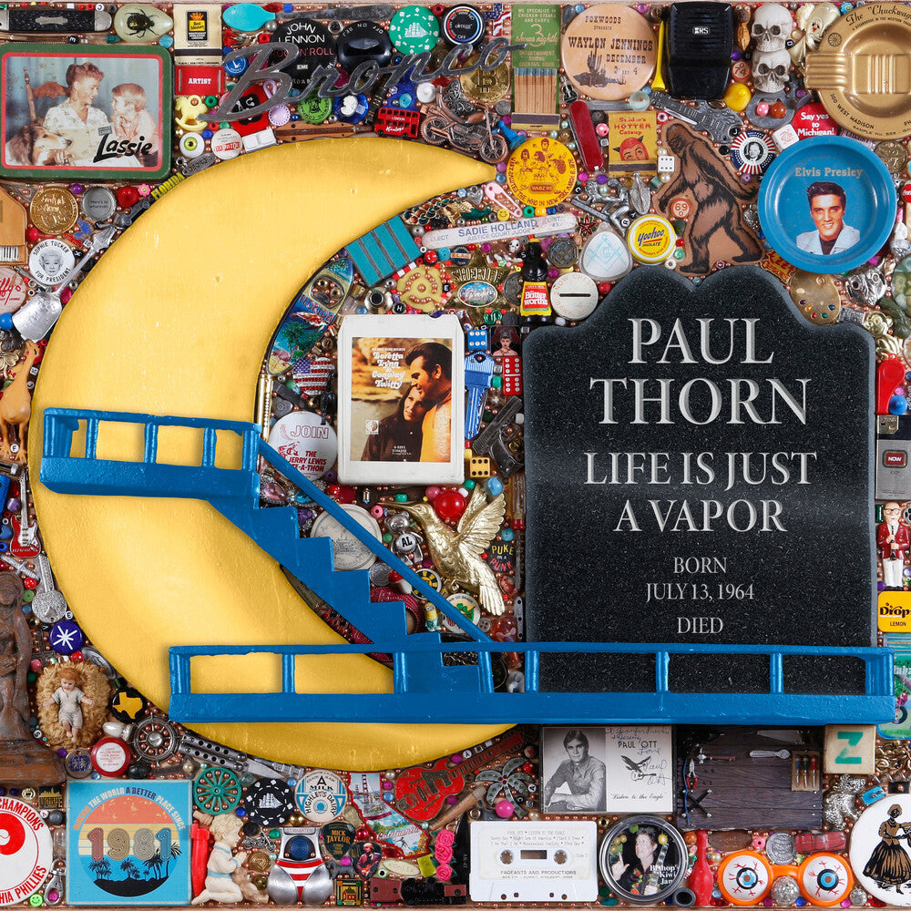the album cover for Paul Thorn - Life is Just A Vapor [Compact disc]