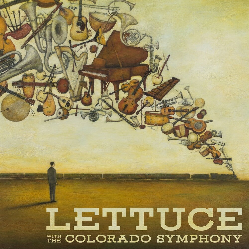 the album cover for Lettuce - Lettuce with the Colorado Symphony [Double Gatefold Jacket]