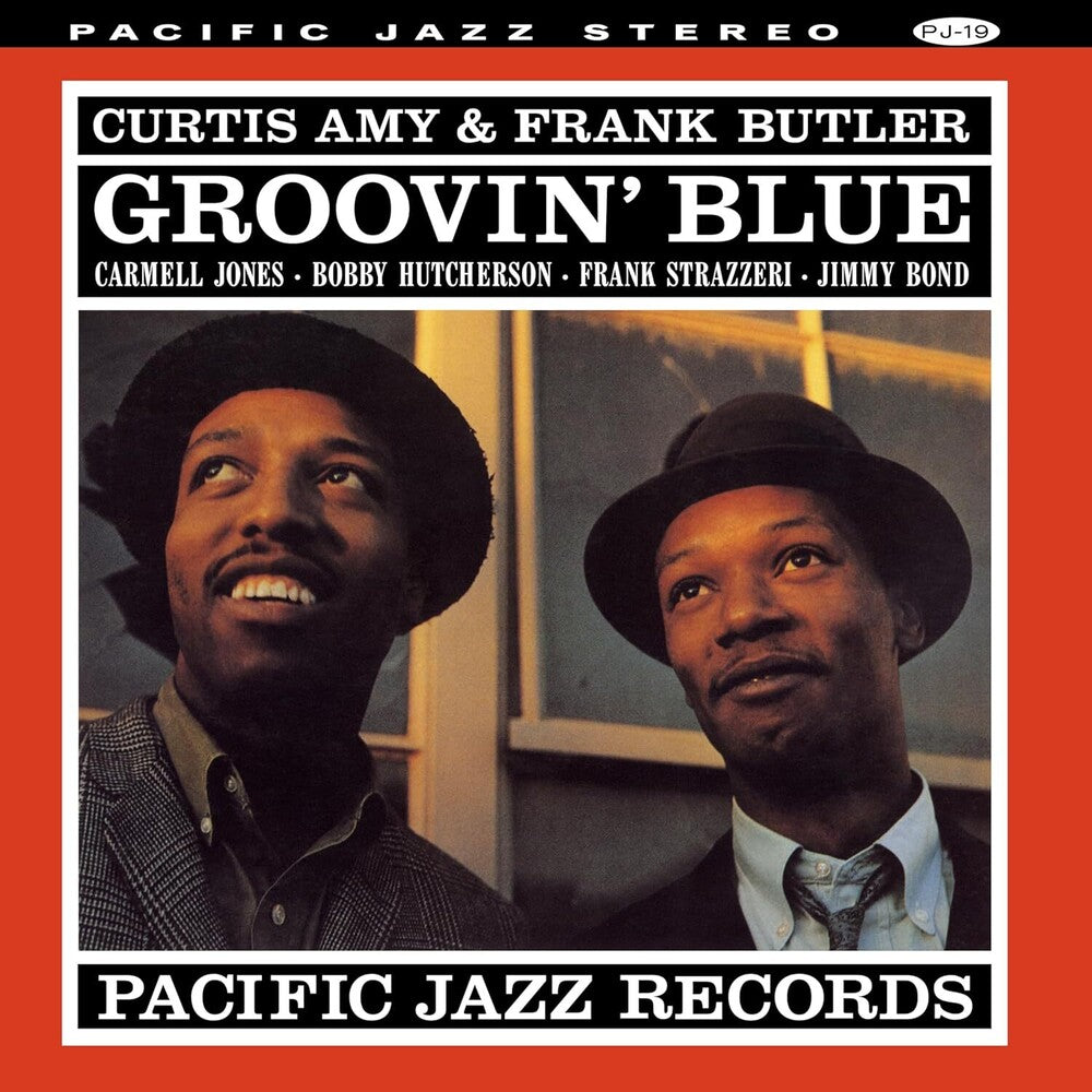 the album cover for Curtis Amy  / Butler,Frank - Groovin' Blue (Blue Note Tone Poet Edition) [180 Gram]