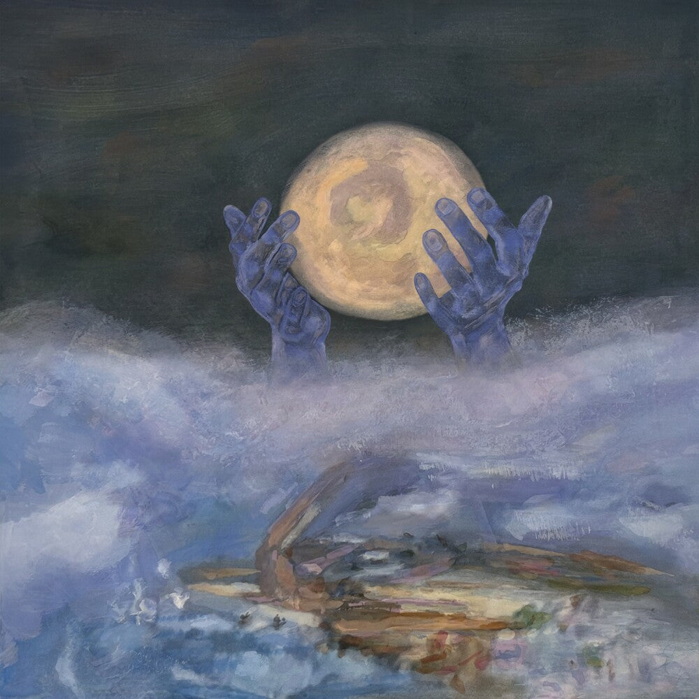 the album cover for Great Grandpa - Patience, Moonbeam (Blue) [Colored Vinyl]